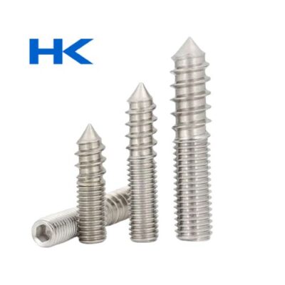 VÍT GỖ ĐẦU LỤC GIÁC THÂN BU LÔNG INOX 304 316
