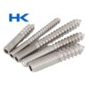 VÍT GỖ ĐẦU LỤC GIÁC THÂN BU LÔNG INOX 304 316