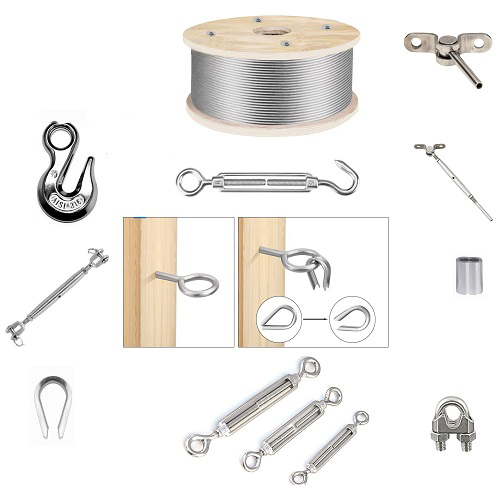 TĂNG ĐƠ - MA NÍ - XÍCH - KHÓA CÁP INOX