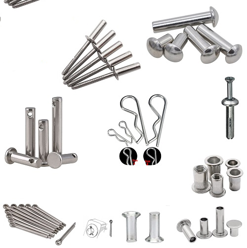 ĐINH HÀN - ĐINH RÚT - CHỐT CHẺ INOX