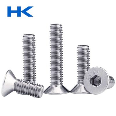 BULONG LỤC GIÁC CHÌM ĐẦU CÔN INOX
