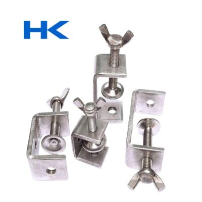 KẸP CHỮ C INOX LOẠI CÓ TAI VẶN