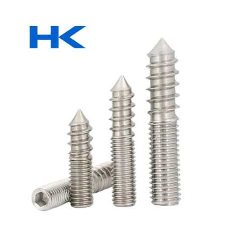 VÍT GỖ ĐẦU LỤC GIÁC THÂN BU LÔNG INOX 304 316